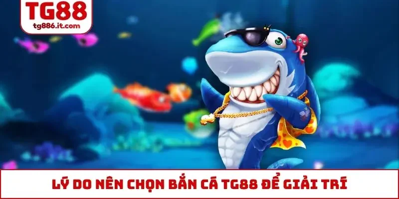 Lý do nên chọn bắn cá TG88 để giải trí