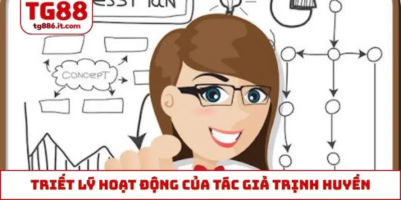 Triết lý hoạt động của tác giả Trịnh Huyền